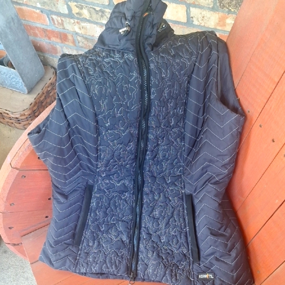 Kerrits Women's Black Quilted Riding Vest